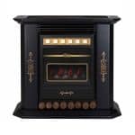 بخاری گازی شومینه ای ایران شرق مدل بنیامین CH220 طرح چوب