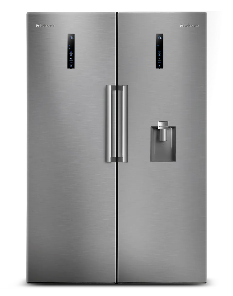 yakhchal-freezer-do-gholu-40-foot-pakshooma-model- RTRA RTFA901 -Twin- Peaks- Series یخچال و فریزر دوقلو 40 فوت پاکشوما مدل RTRA RTFA901 سری twin peaks