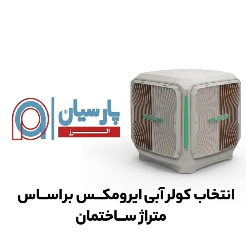 راهنمای جامع انتخاب ظرفیت کولر آبی ایرومکس بر اساس متراژ ساختمان
