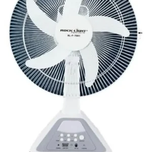 پنکه شارژی و برقی راک لایت مدل RL-F-7081