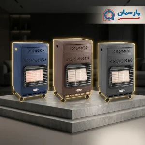 بخاری بدون دودکش متحرک کپسولی آبسال مدل 444